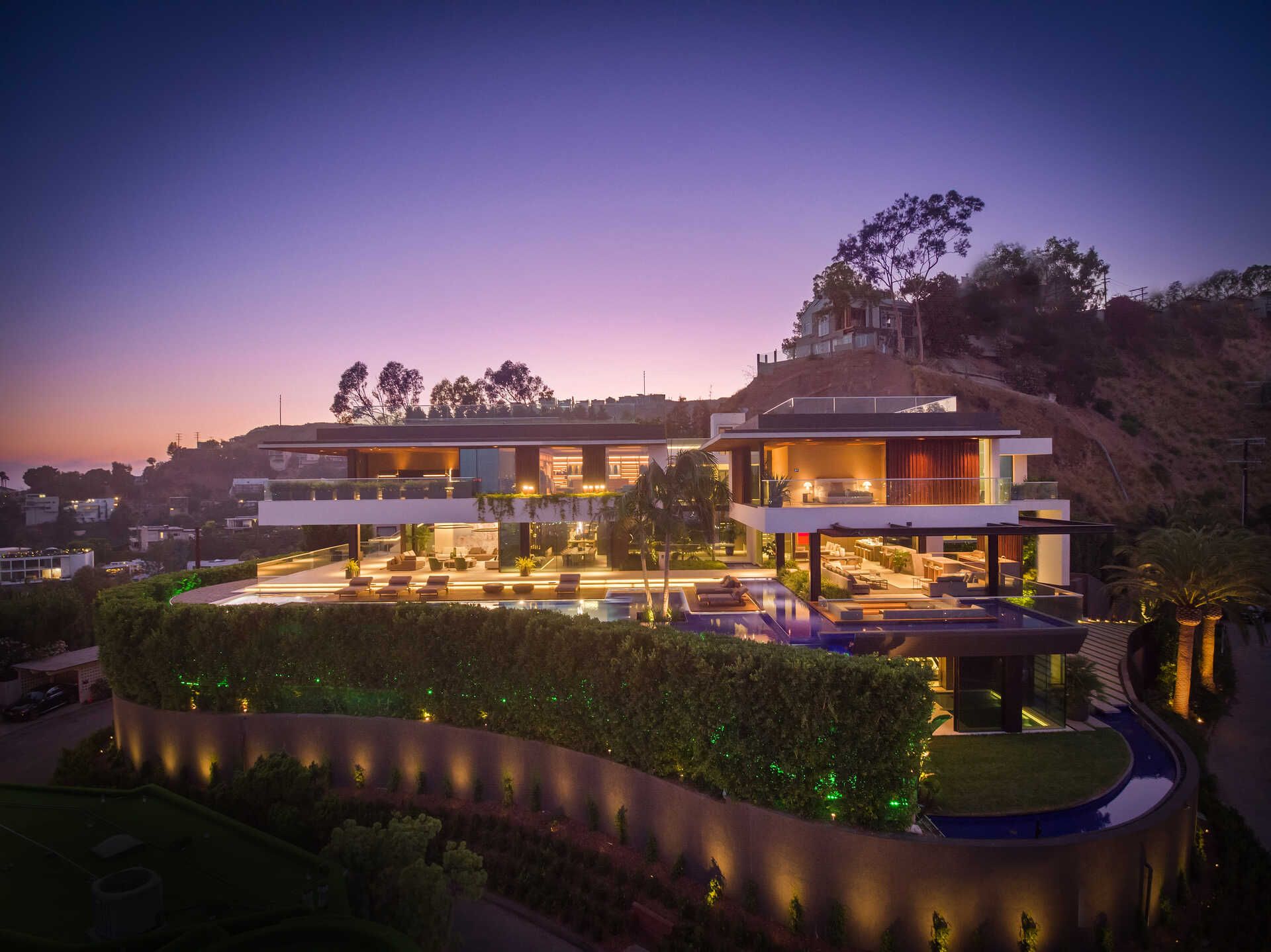 This Massive Estate Offers Hillside Paradise in the Hollywood Hills