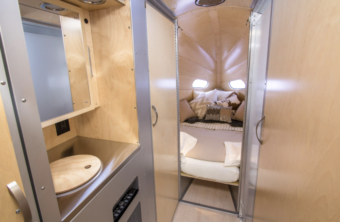 The most luxurious Bowlus Road Chief travel trailer