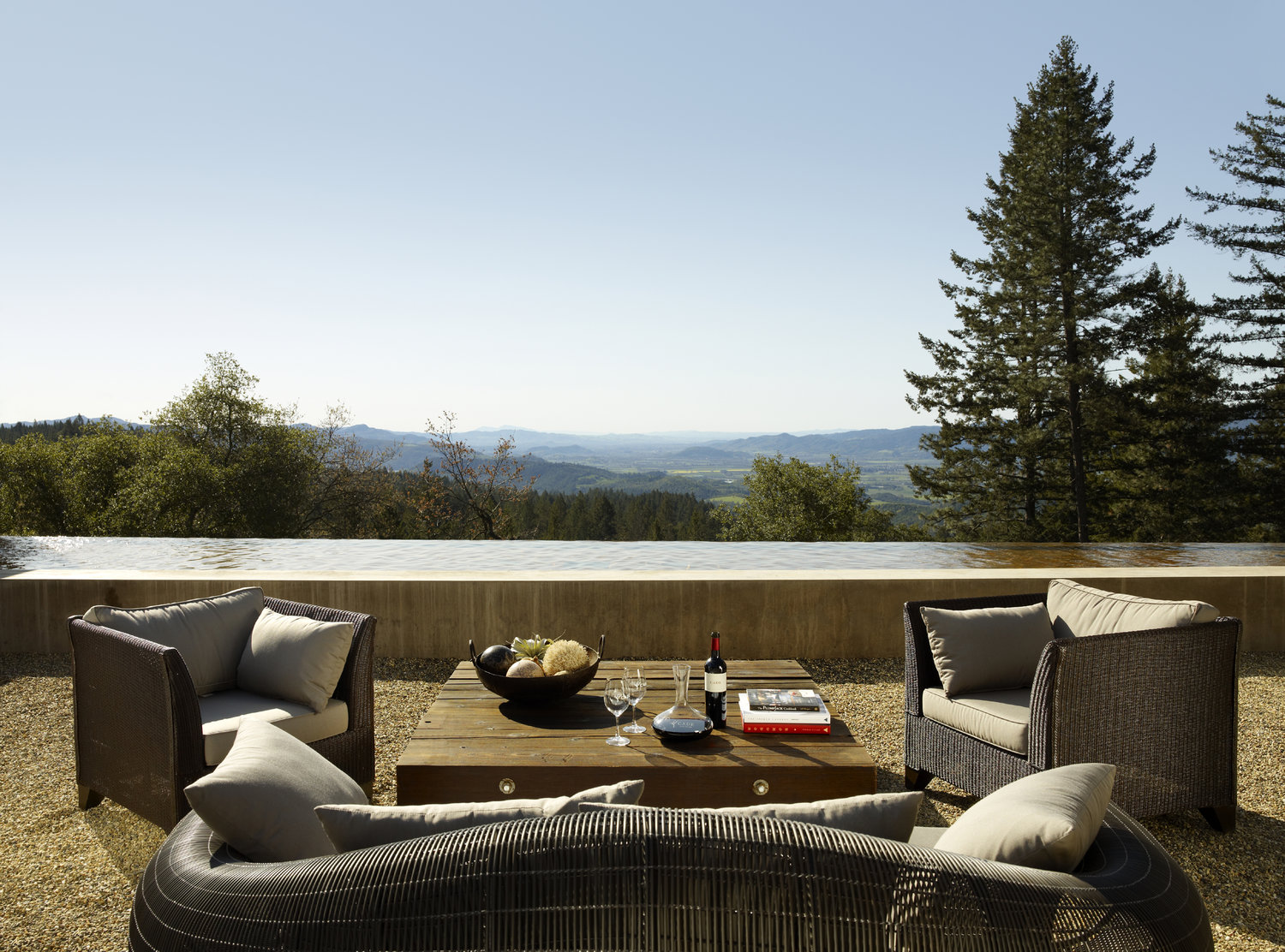 patio overlooking view