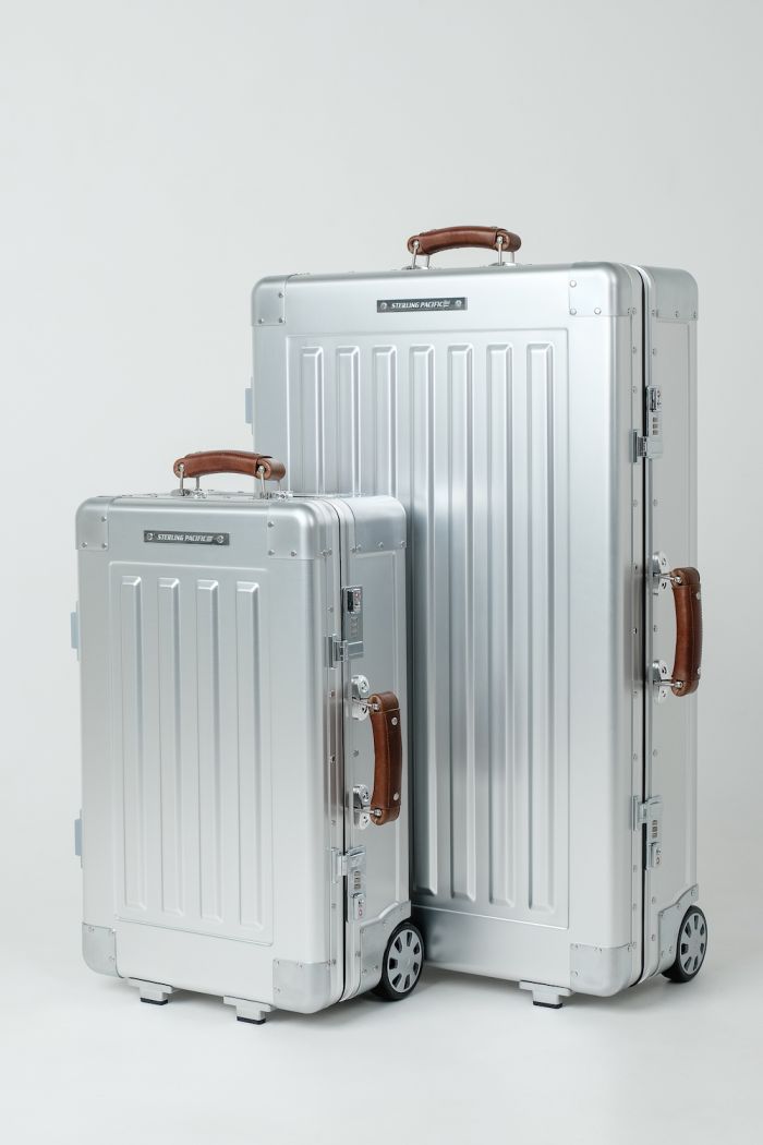 Add Style to Your Summer Travels with a Sterling Pacific Aluminum Suitcase