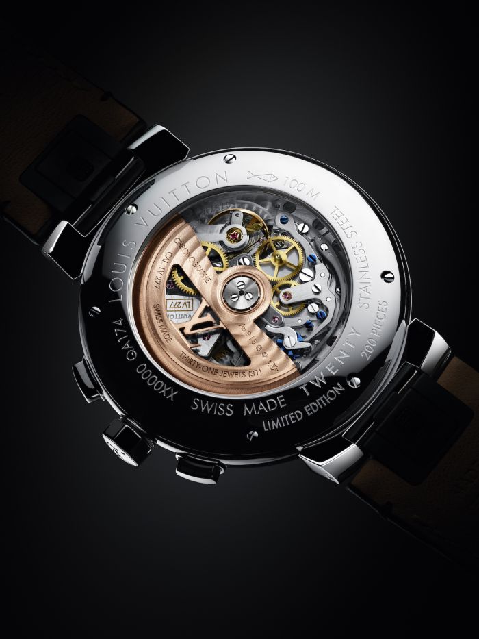 Louis Vuitton - Tambour Watch with Stunning Dial that Combines
