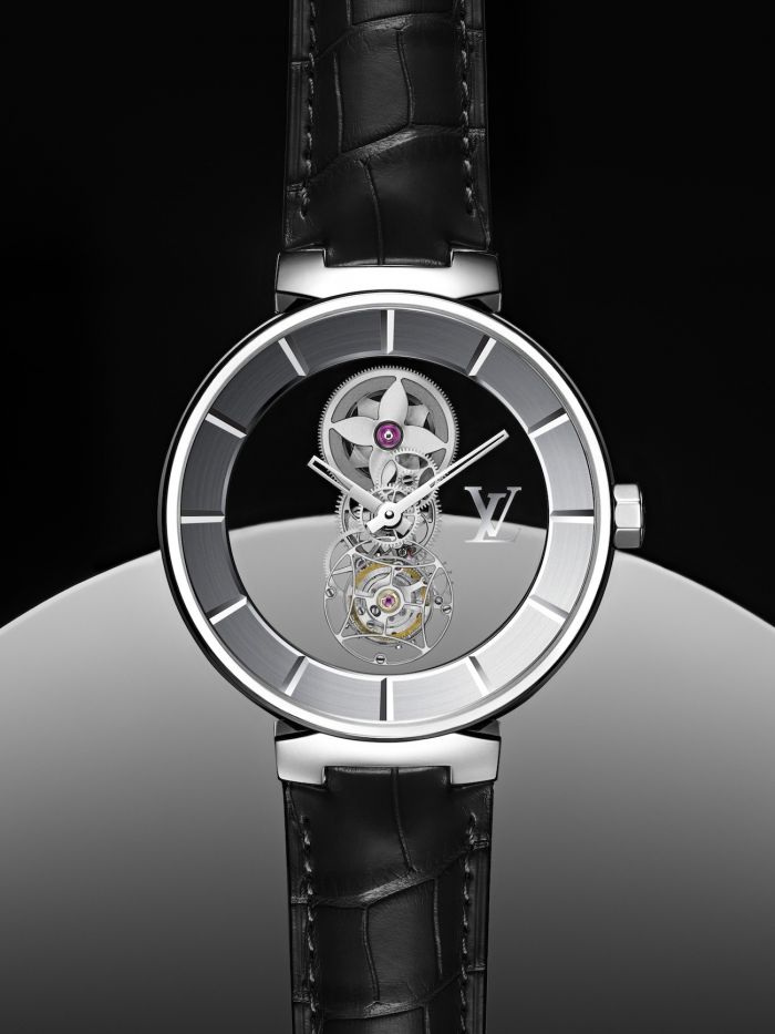 Louis Vuitton - Tambour In Black LV277 Chronograph - NO RESERVE