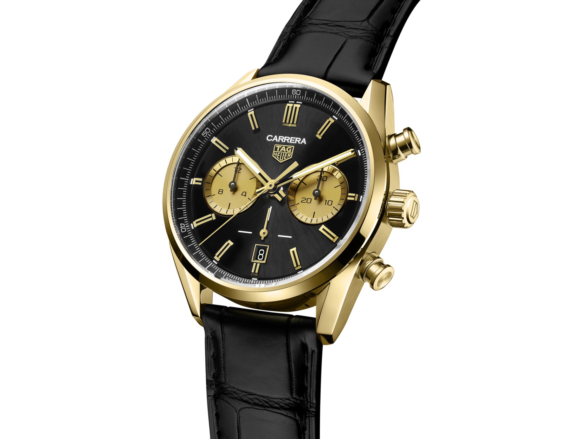 TAG Heuer Launches Retro Gold Carrera