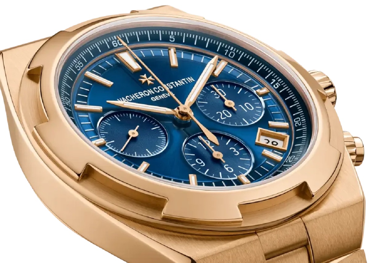 News - Vacheron Constantin Overseas Chronograph Pink Gold & Blue Dial