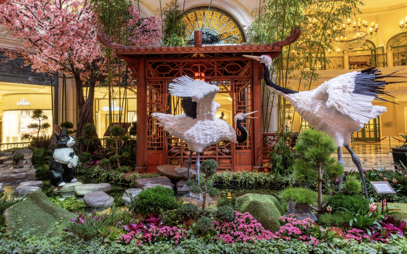 Bellagio - Conservatory - Lunar New Year 2023 - The Garden Table 4 - Global  Traveler