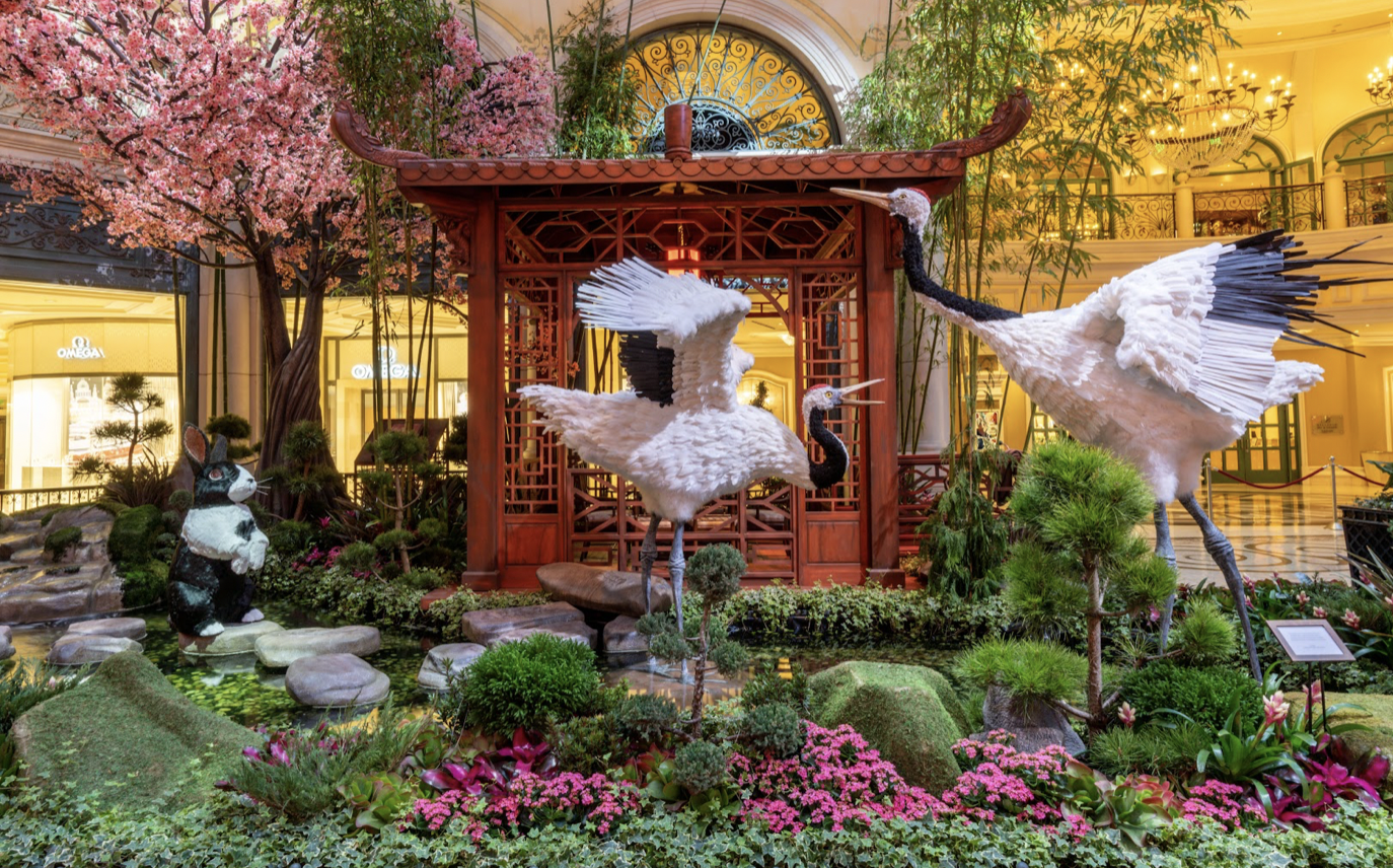 Celebrating Good Vibes: The Bellagio Conservatory and Botanical Gardens  presents “The Year of the Ox.” - Sin City VIP