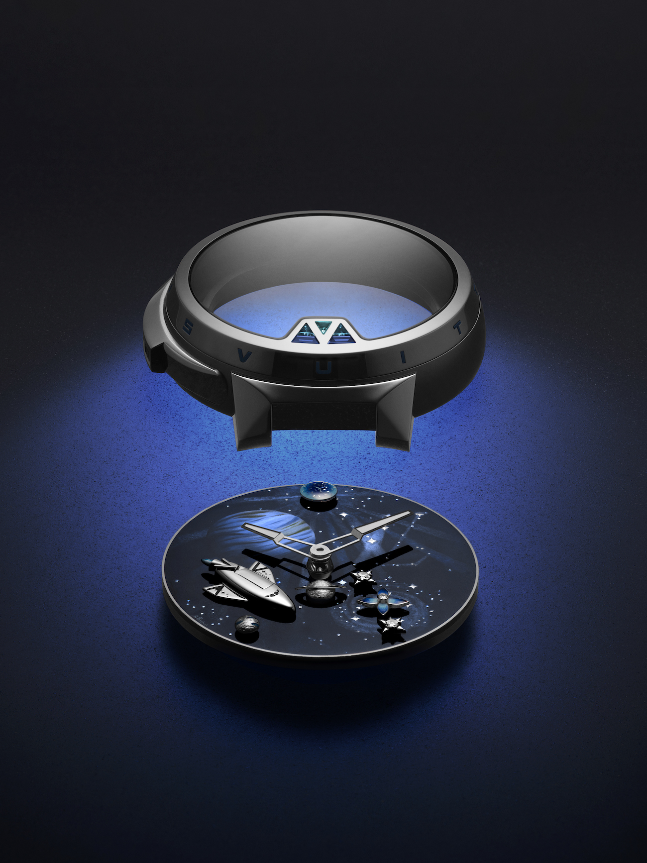 Louis Vuitton Introduces the Tambour Carpe Diem Automaton Minute