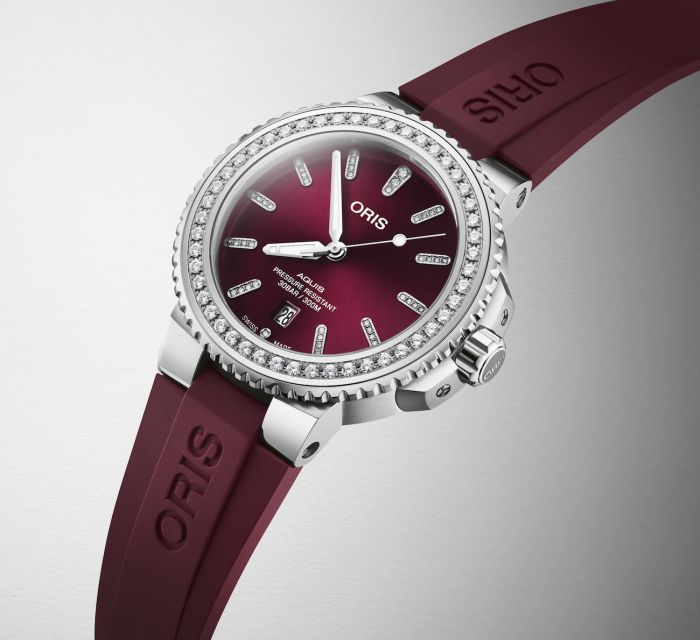 Oris Sets Lab Grown Diamonds into Aquis Date