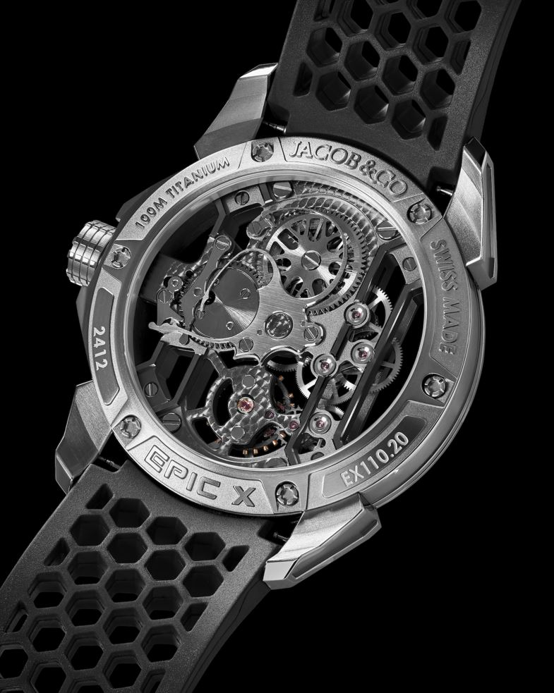 Jacob Co s Latest Epic X Skeleton Titanium Is a Watch You Would