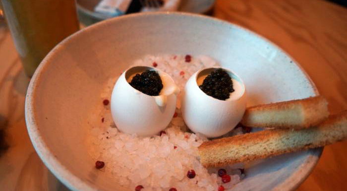 Caviar Eggs, Libertine Social, Las Vegas