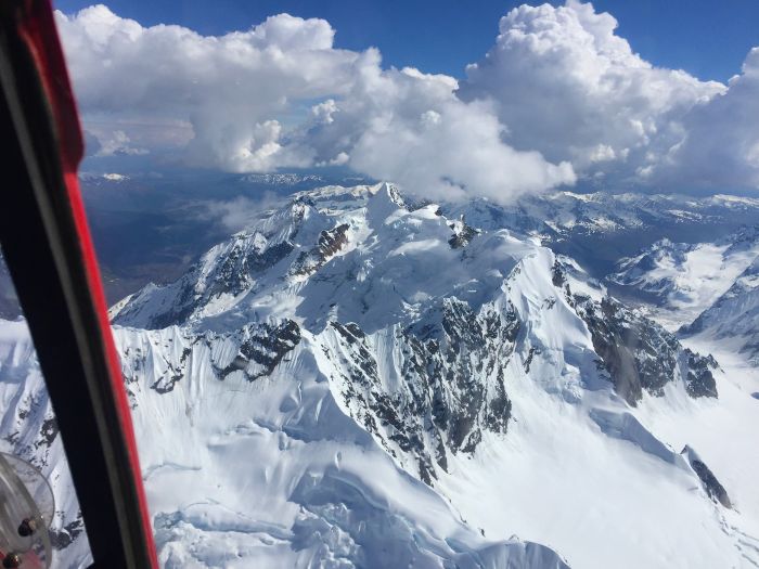 K2 flightseeing over Denali