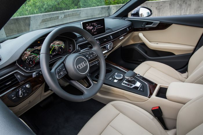 2018 Audi A5 Coupe is a good getaway car