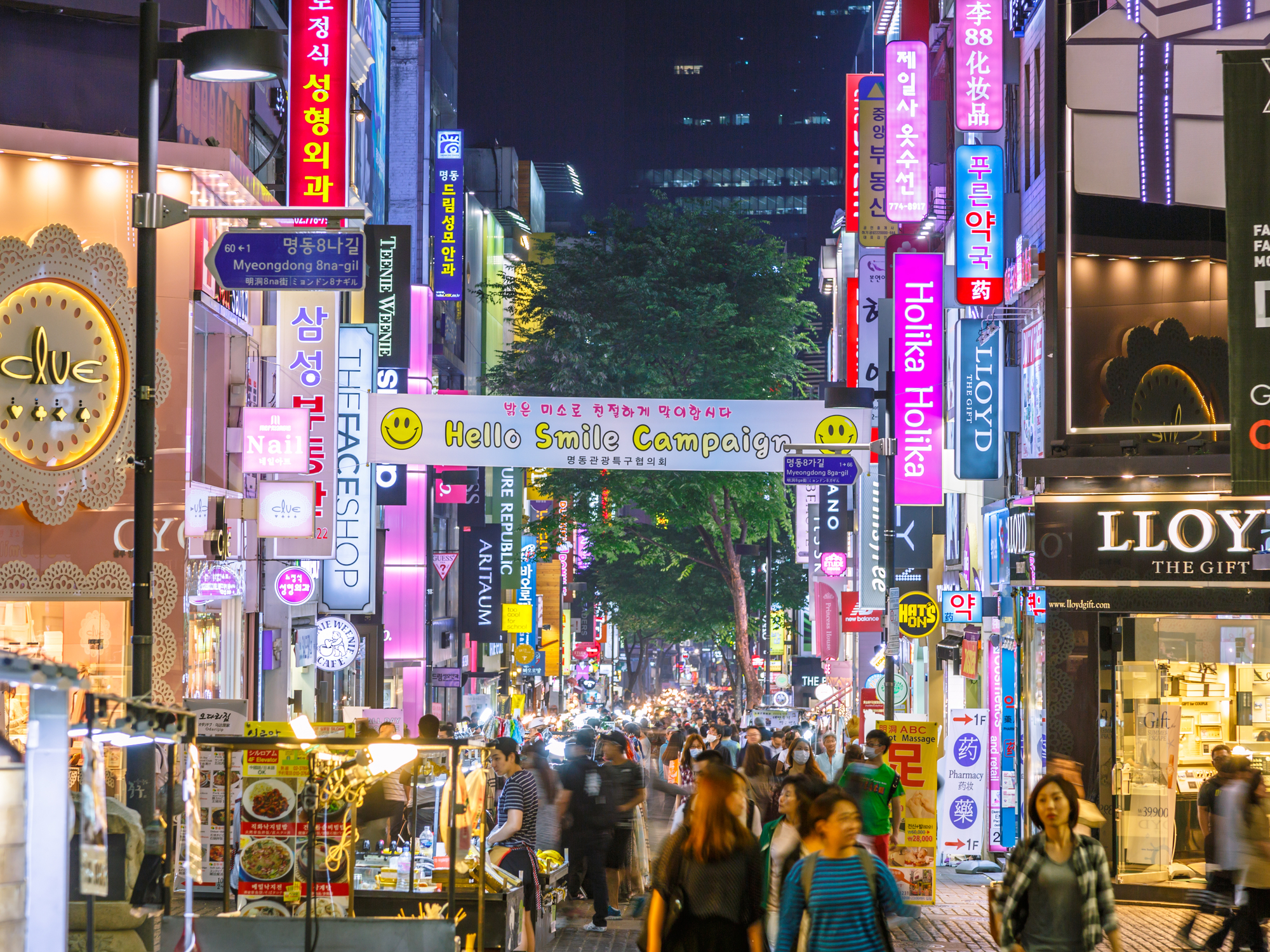 Myeongdong shopping district