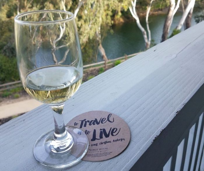 wine and napa river