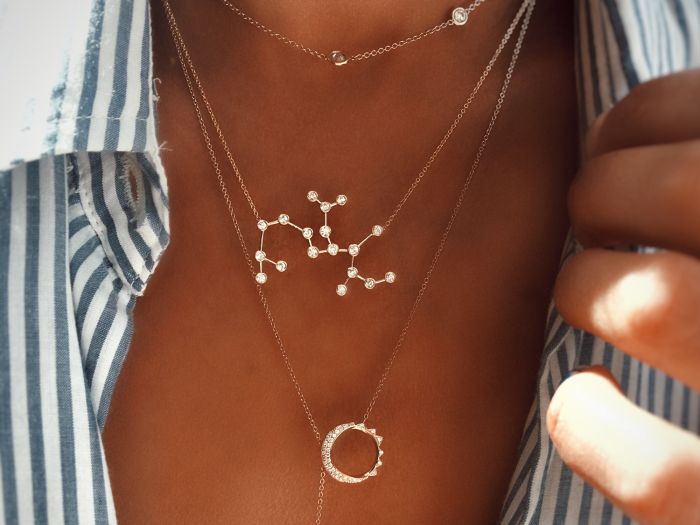 Leo Constellation Necklace – Logan Hollowell