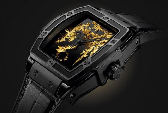 No Two Dials Of The Hublot Spirit Of Big Bang Gold Crystal Will Ever Be Alike