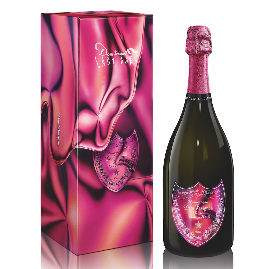 Dom Pérignon X Lady Gaga Limited Edition Rosé Luminous – Wooden Cork