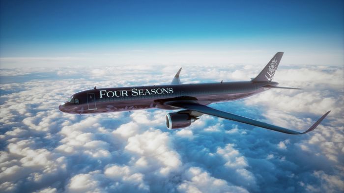 Experience Four Seasons Uncharted Discovery 2023 Private Jet Journey