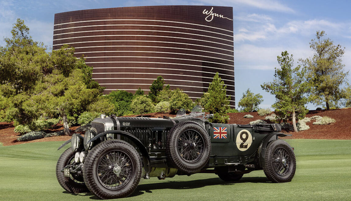 Vintage vehicles now on display at the Wynn Las Vegas