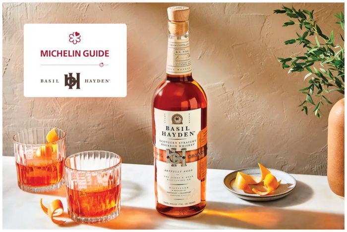 The MICHELIN Guide U.S. Chooses Basil Hayden as its Official American Whiskey