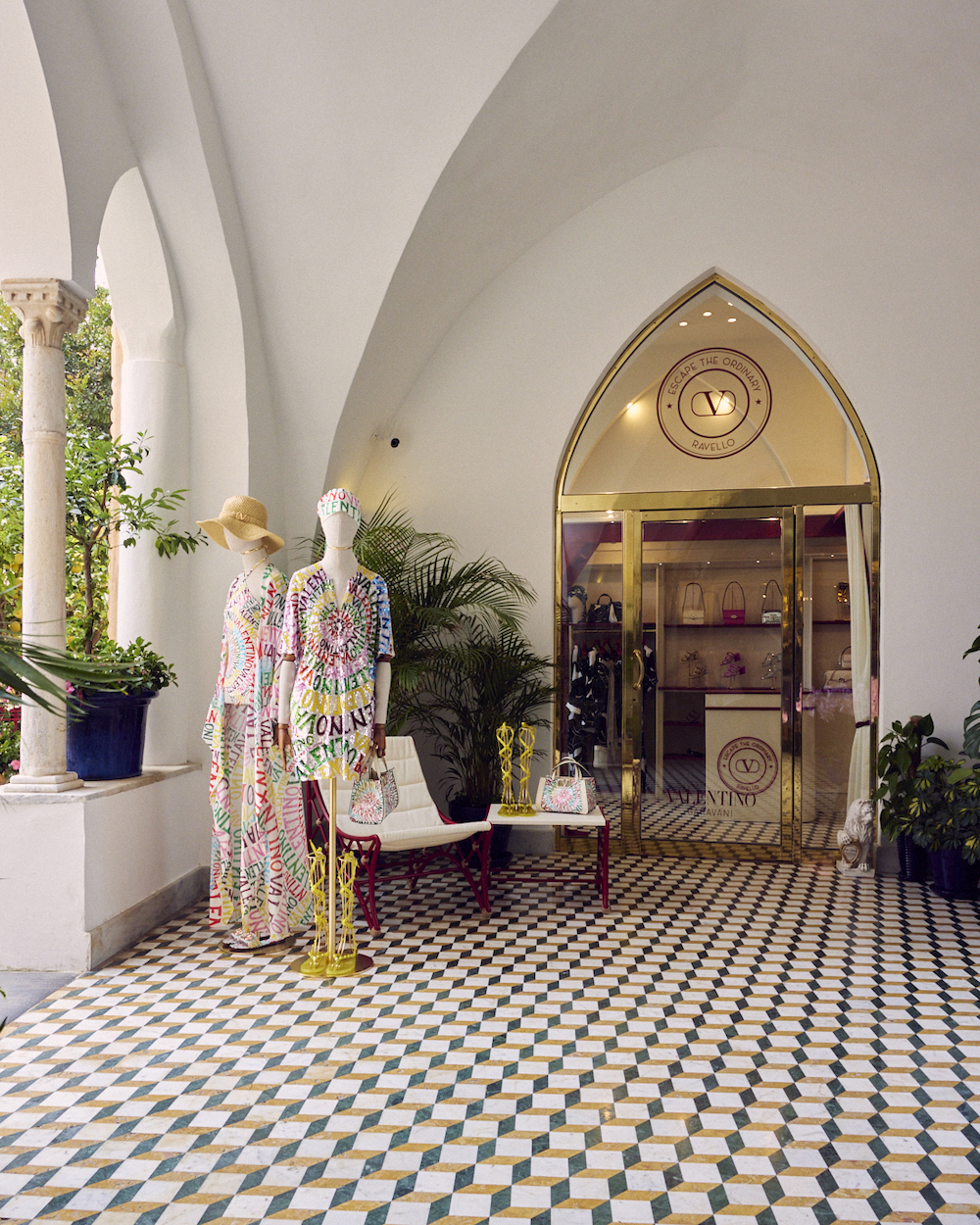 Shop Valentino’s Escape 2023 Capsule Collection at This Glamorous Amalfi Coast Hotel