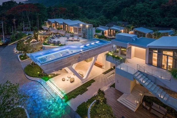 A Cantilevered Pool Welcomes Guests To Mys Khaoyai Hotel