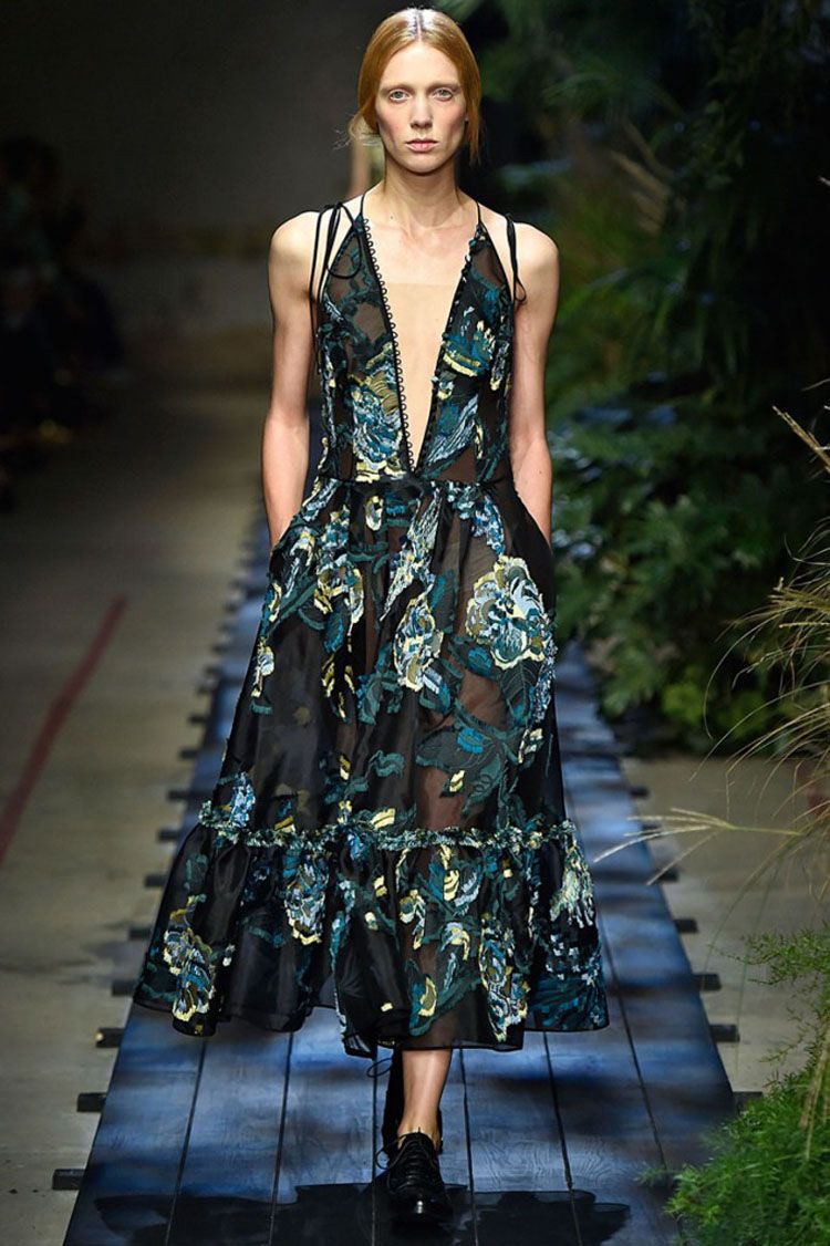 Erdem SS15: A Tropical Jungle of Summer Colors and Victorian Botany