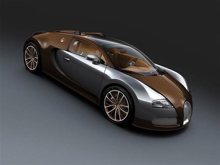 2012 Bugatti Veyron 16.4 Grand Sport Brown Carbon Fiber & Alumi
