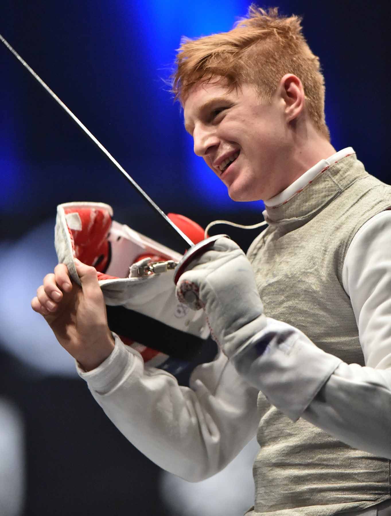 race imboden, fencing, olympics