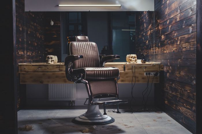 Barbershop With Modern Decor in Nashville