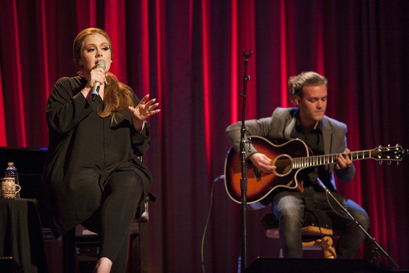 adele live from the artists den