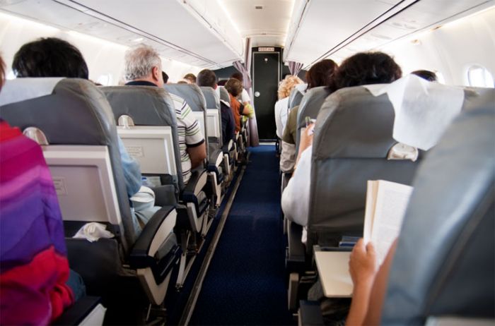 passengers on plane