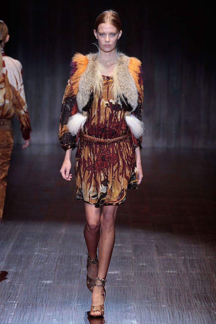 Gucci SS15: Frida Giannini Takes Us Back Through The Decades to the ...