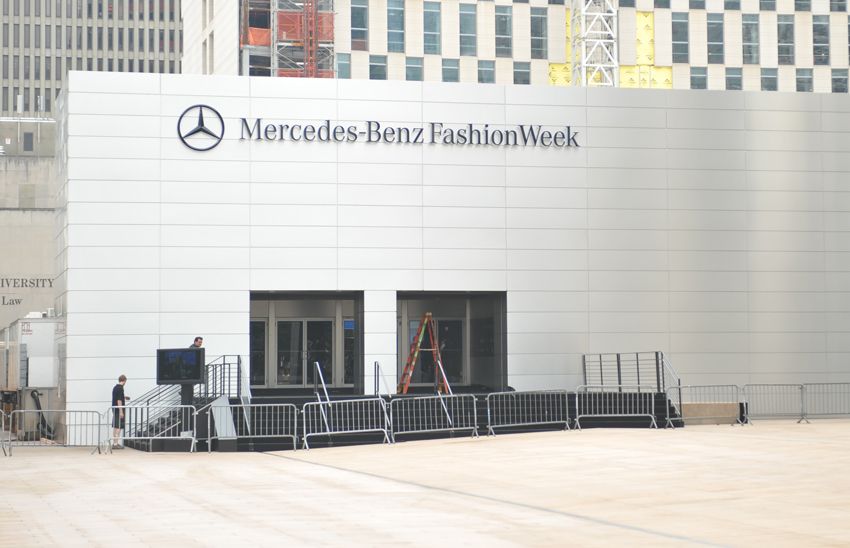 New York Fashion Week Lincoln Center