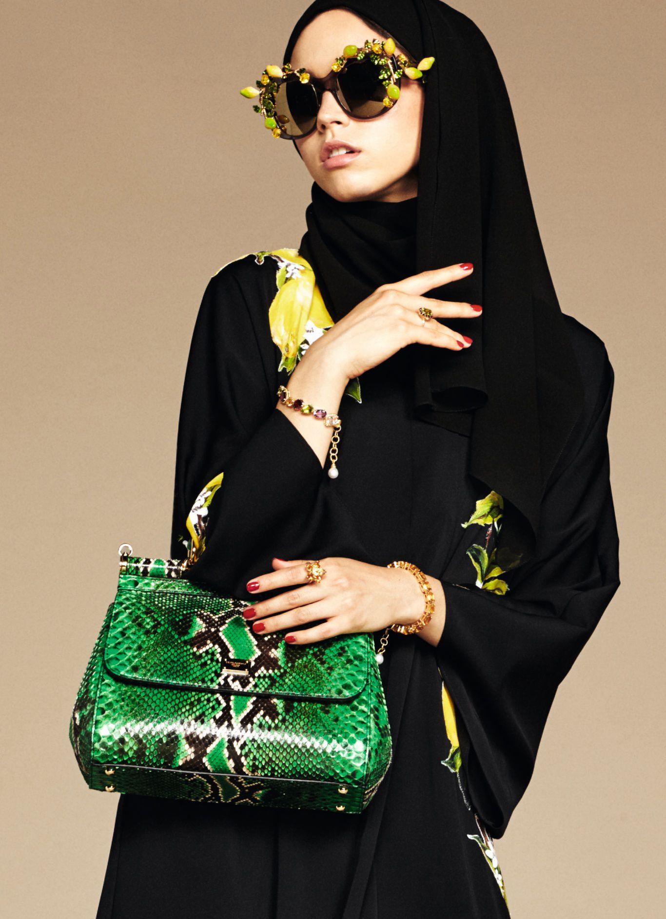 Dolce And Gabbana Debuts Their First Abaya And Hijab Collection For Fashionable Muslim Women
