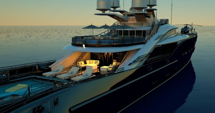 chartering a mega yacht
