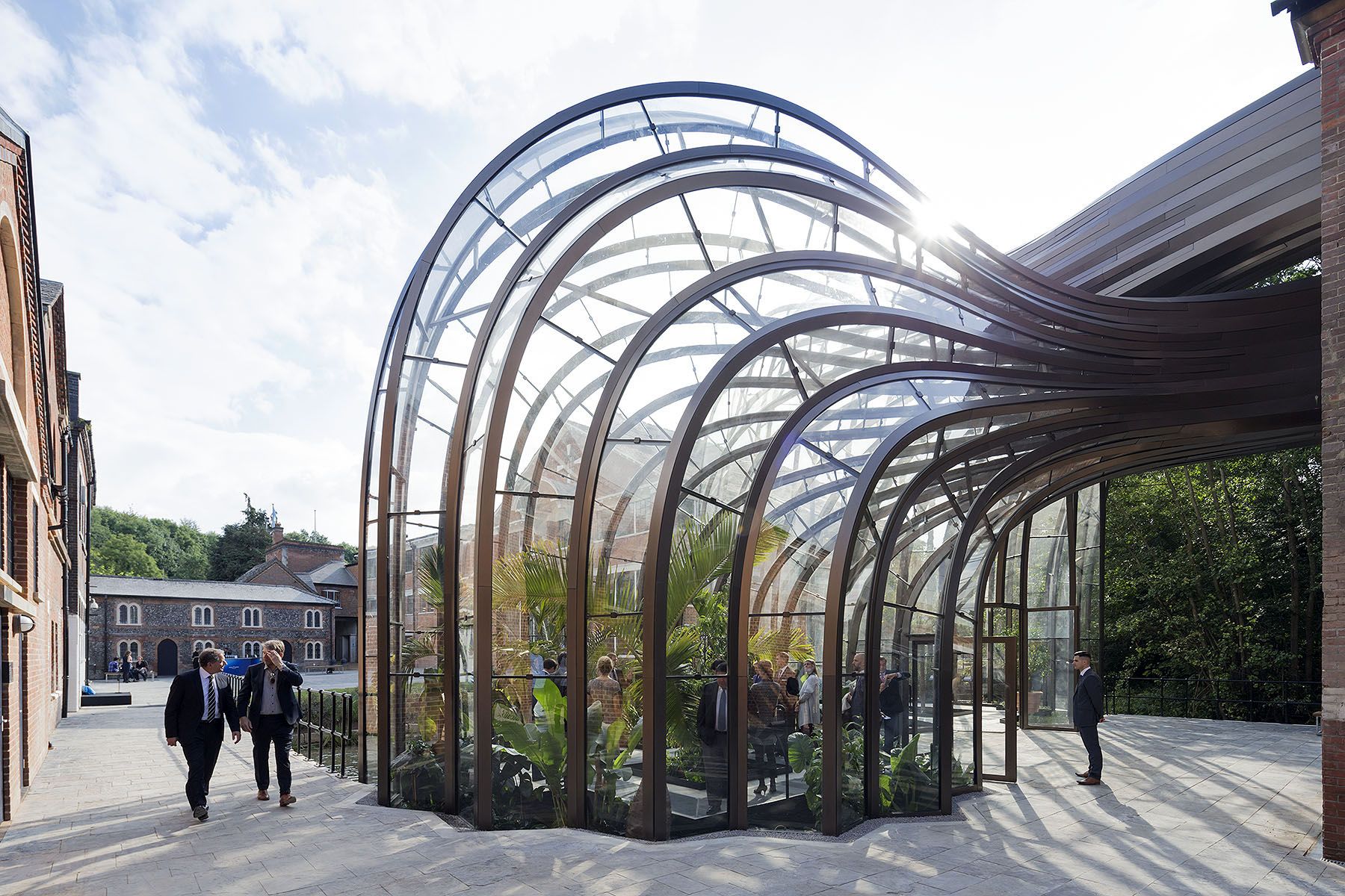 Bombay Sapphire Laverstoke Mill gin distillery