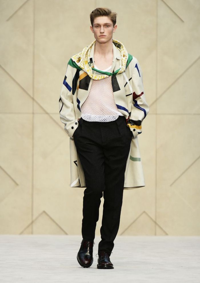 Burberry Prorsum Fall/Winter 2014: Starving Artists Never Looked So Good