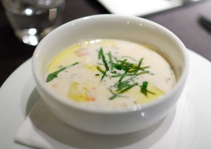 New England Clam Chowder from Kennebunkport, Maine