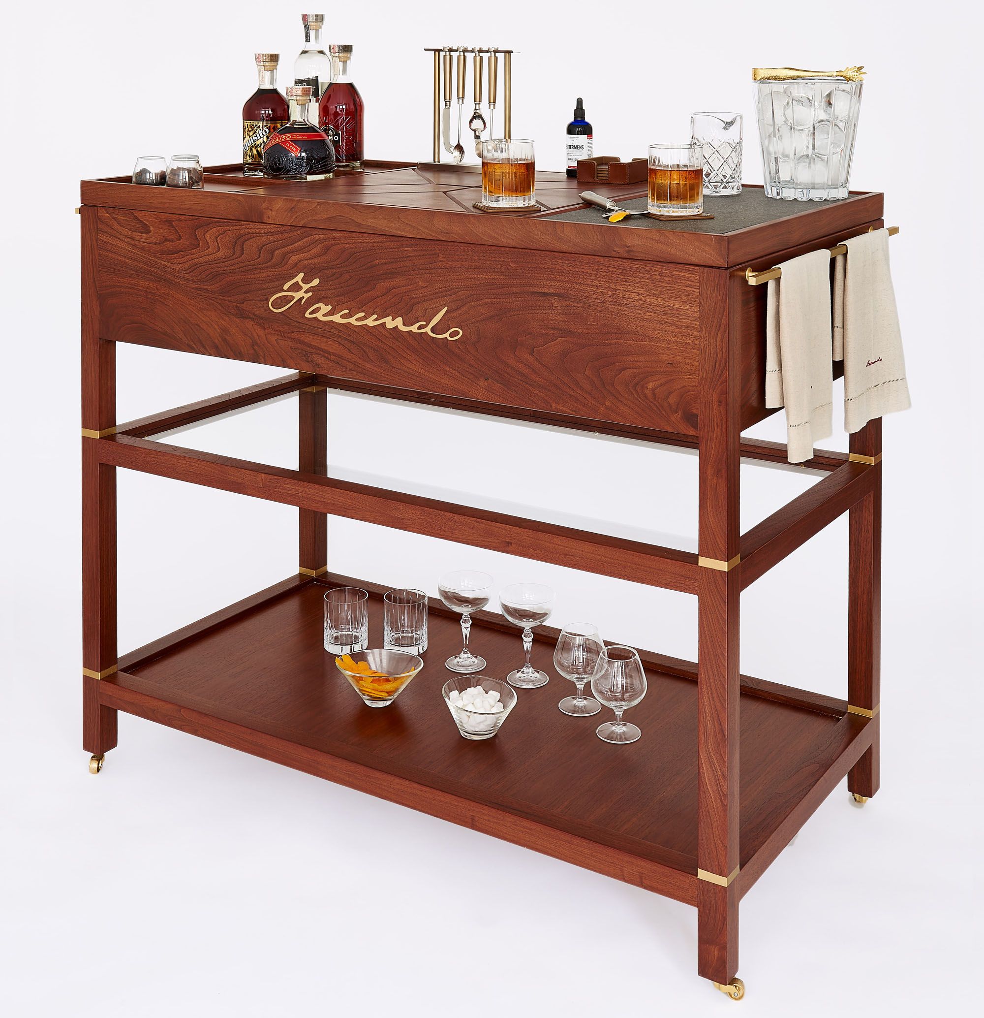 FACUNDO Rum Collection, Bar Cart
