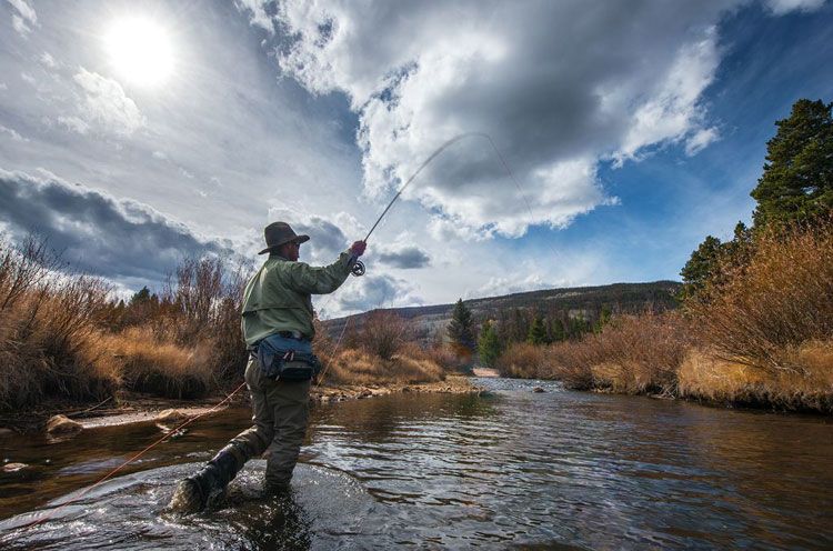 fly fishing from river to sea package