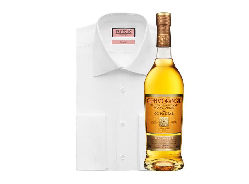 Glenmorangie whiskies and Thomas Pink shirts