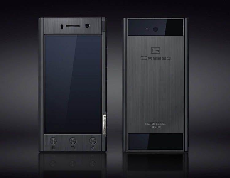 Gresso Radical Black Collection smartphone
