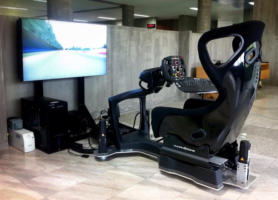 car racing game simulator game chair