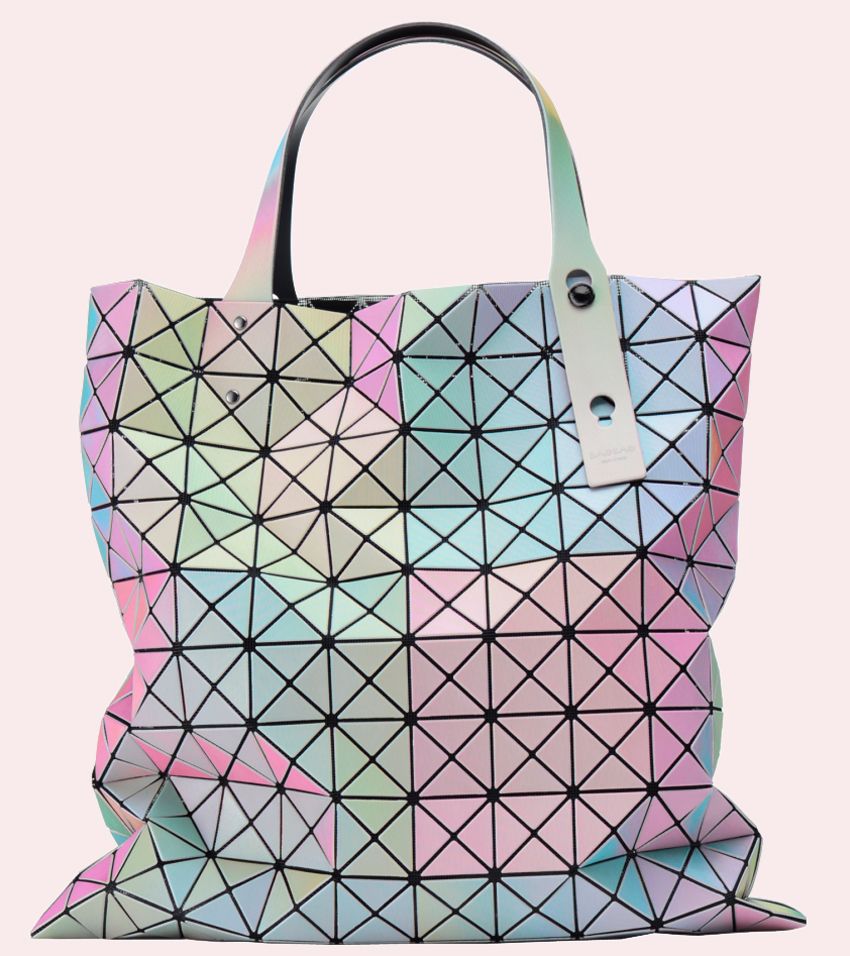 Issey Miyake's New Prism Tote is a Kaleidoscope of Pastel Colors