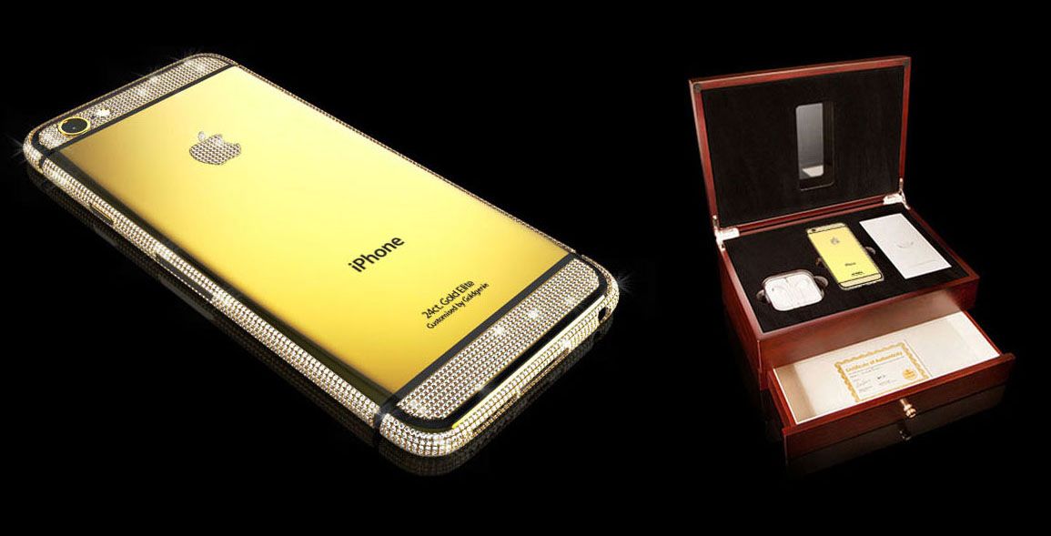 Goldgenie, Luxury Gold iPhone 6 Swarovski Brilliance Elite