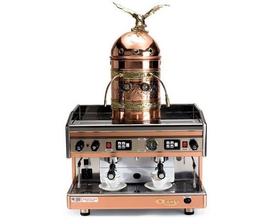 Italian Astoria Dual Espresso Machine Combines Art with Coffee