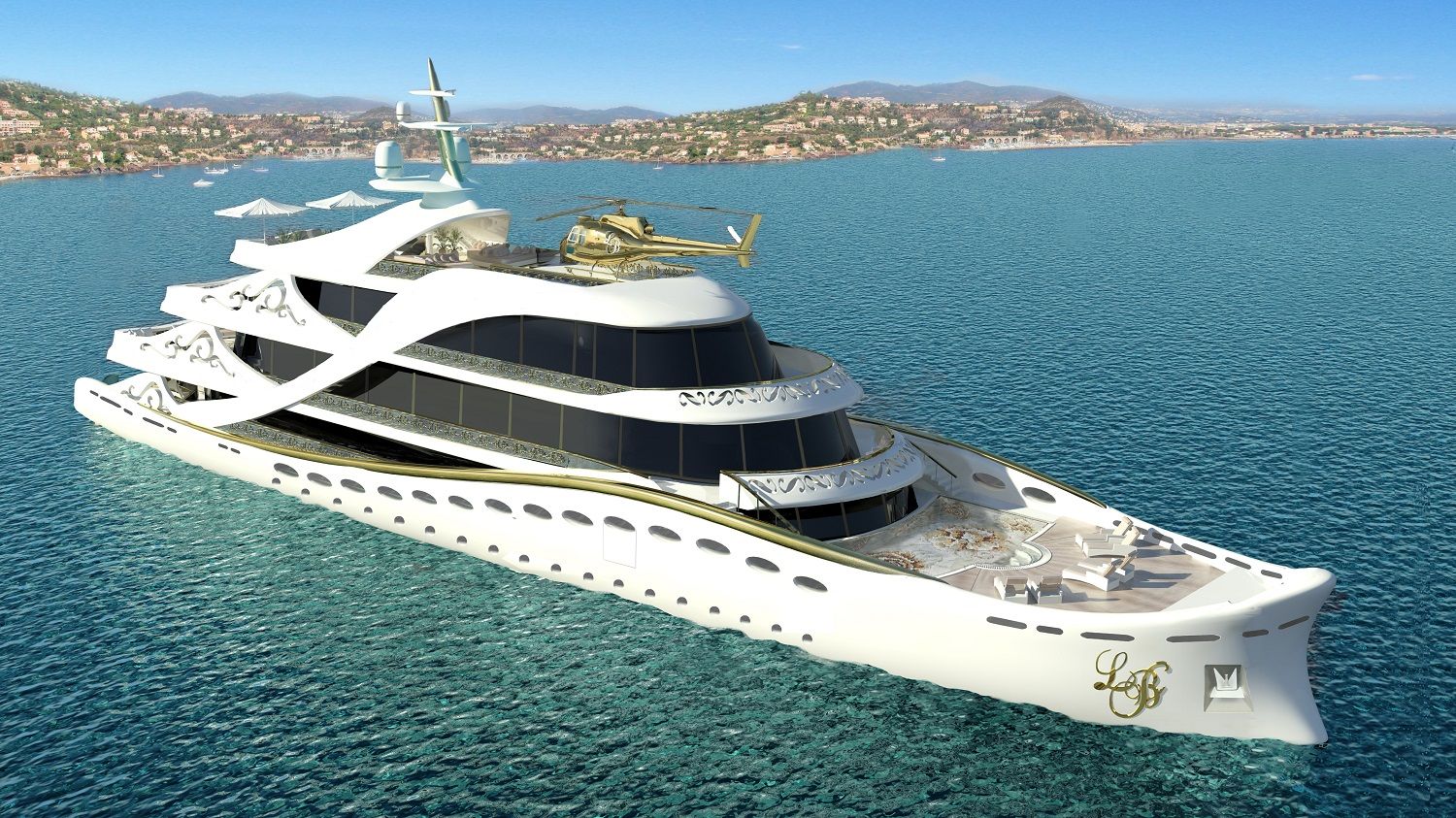 Lidia Bersani Luxury Design ,La Belle, yacht