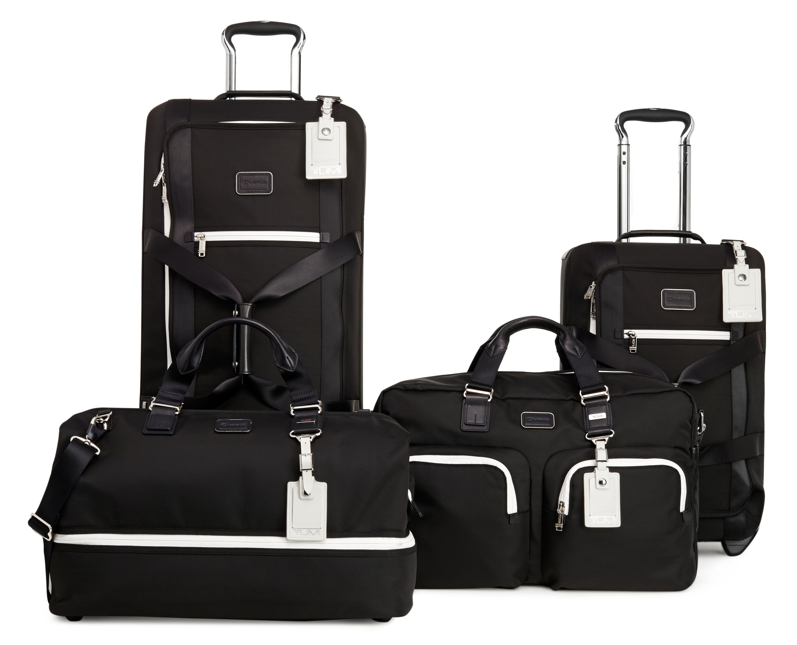 lexus the crafted line tumi luggage