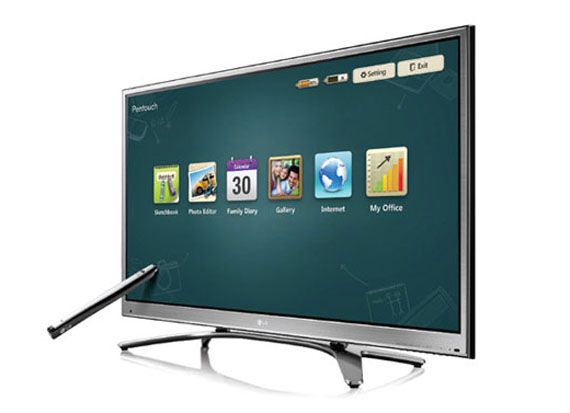 LG Electronics Adds Touchscreen Technology to Big-Screen TVs